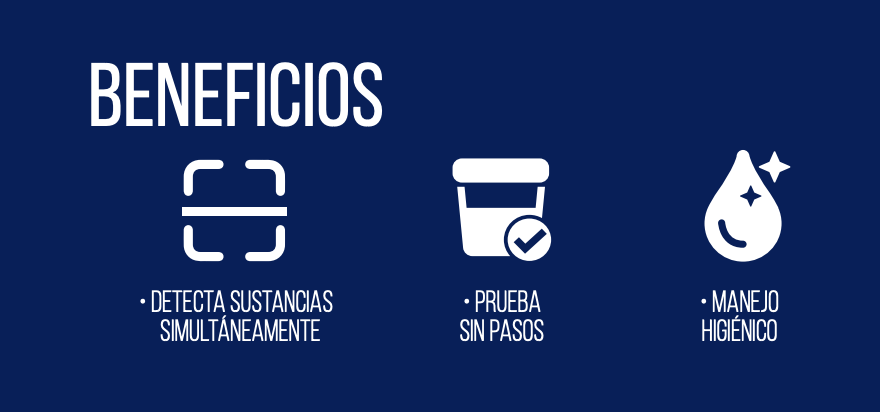 BENEFICIOS DRUGCHECK® FRASCO
